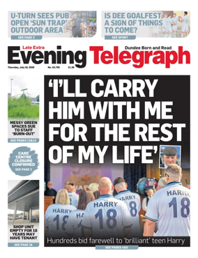 Cover of Evening Telegraph (First Edition)