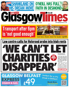 Cover of Glasgow Times