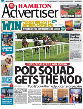 Cover of Hamilton Advertiser