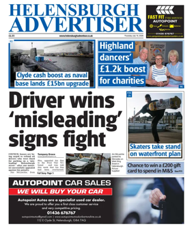 Cover of Helensburgh Advertiser