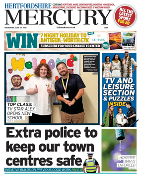 Cover of Hertfordshire Mercury