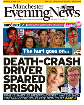 Cover of Manchester Evening News