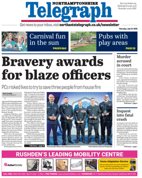 Cover of Northants Evening Telegraph