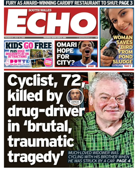 Cover of South Wales Echo