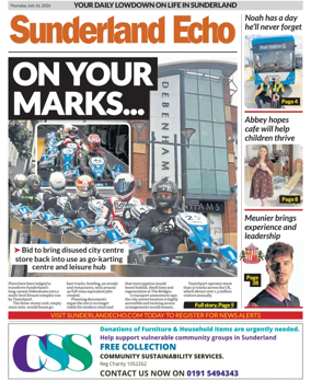 Cover of Sunderland Echo