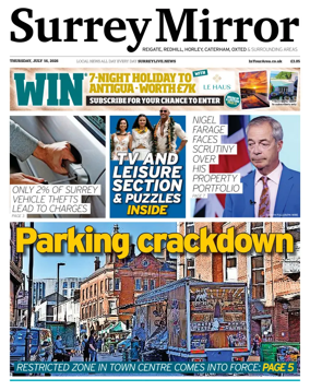 Cover of Surrey Mirror