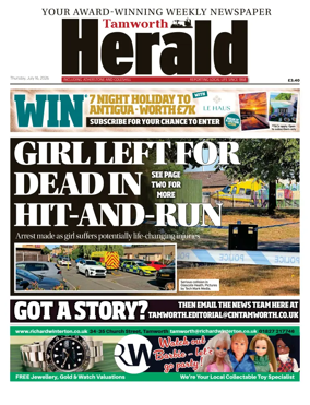 Cover of Tamworth Herald