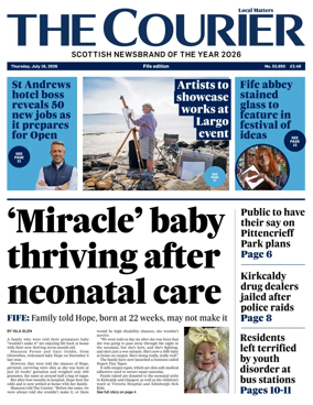 Cover of The Courier & Advertiser (Fife Edition)