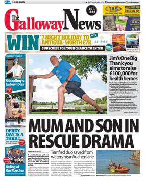 Cover of The Galloway News