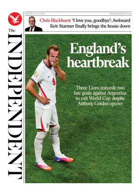 Cover of The Independent