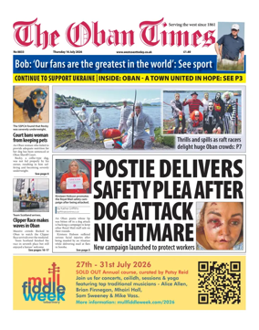 Cover of The Oban Times
