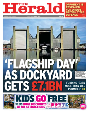 Cover of The Plymouth Herald