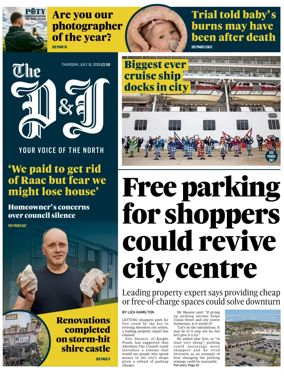 Cover of The Press and Journal (Aberdeen and Aberdeenshire)