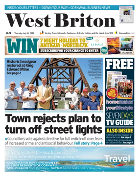 Cover of West Briton (Camborne Redruth Hayle)