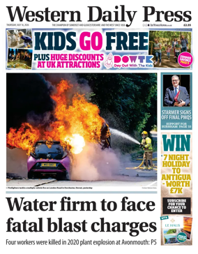 Cover of Western Daily Press