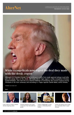 Cover of AlterNet