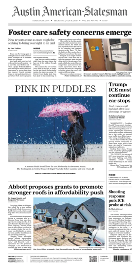 Cover of Austin American-Statesman