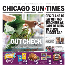 Cover of Chicago Sun-Times