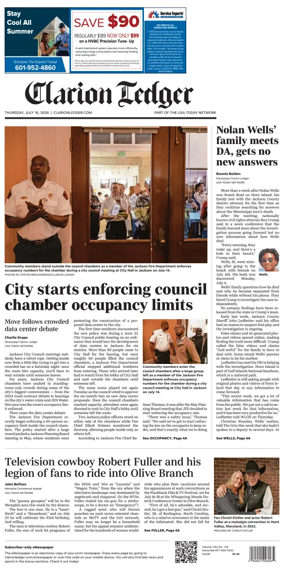 Cover of Clarion Ledger