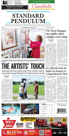 Cover of East Greenwich Pendulum