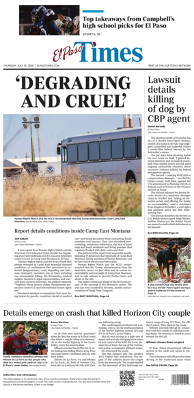 Cover of El Paso Times