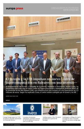 Cover of Europa Press - Compiled Edition