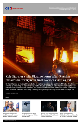 Cover of GB News UK