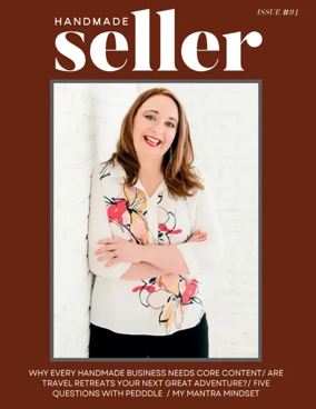 Cover of Handmade Seller Magazine