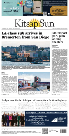 Cover of Kitsap Sun