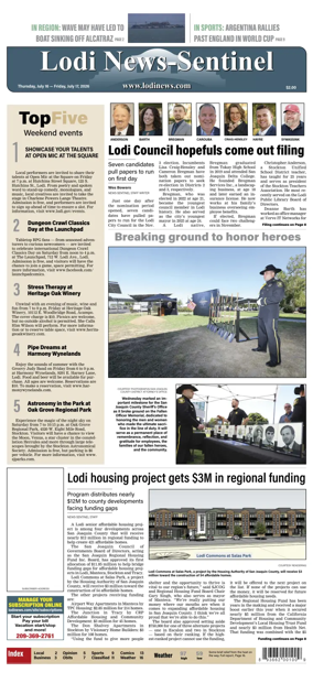 Cover of Lodi News-Sentinel