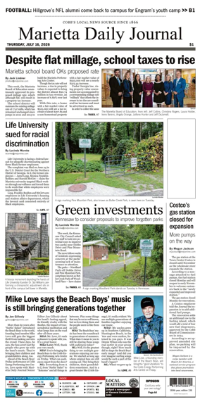 Cover of Marietta Daily Journal