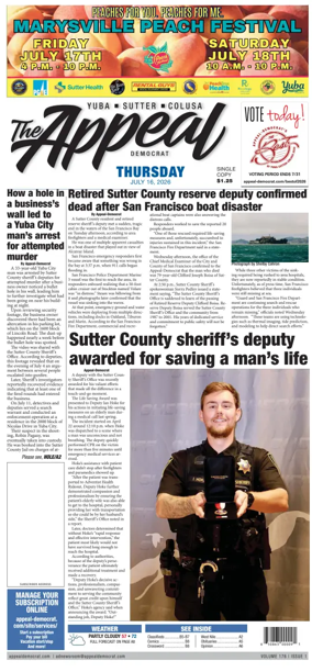 Cover of Marysville Appeal-Democrat