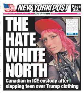 Cover of New York Post