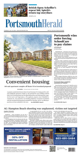 Cover of Portsmouth Herald