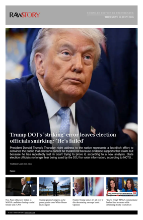 Cover of Raw Story