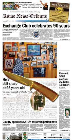 Cover of Rome News-Tribune