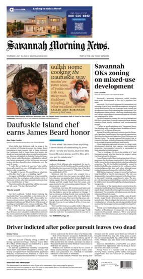 Cover of Savannah Morning News