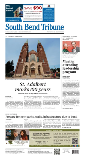 Cover of South Bend Tribune