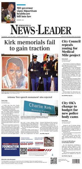 Cover of Springfield News-Leader