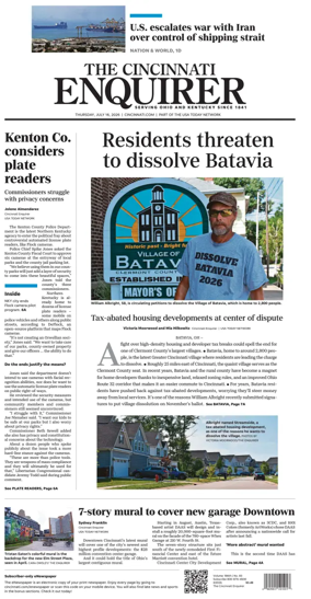 Cover of The Cincinnati Enquirer