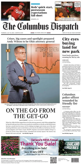 Cover of The Columbus Dispatch