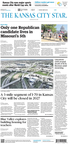 Cover of The Kansas City Star