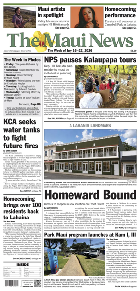 Cover of The Maui News