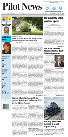 Cover of The Pilot News