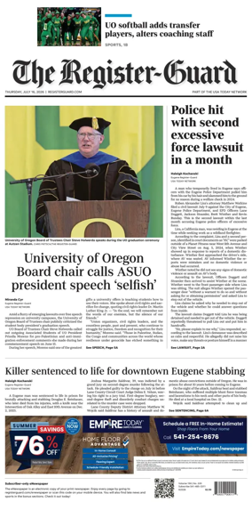 Cover of The Register-Guard