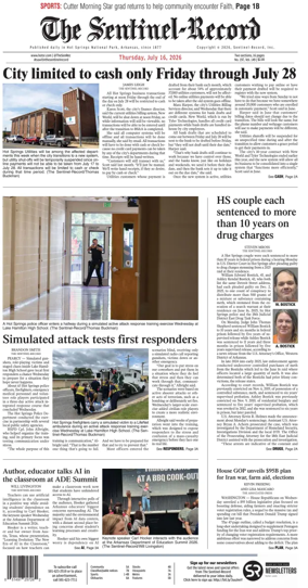 Cover of The Sentinel-Record