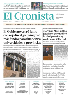 Cover of El Cronista