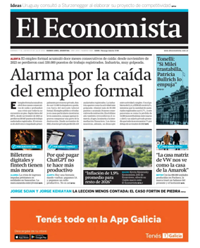 Cover of El Economista (Argentina)