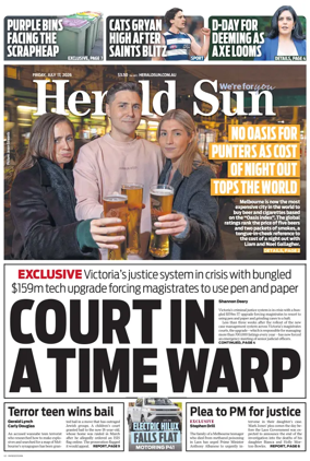 Cover of Herald Sun