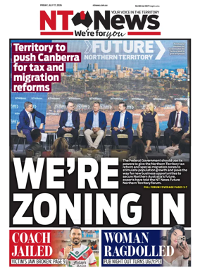 Cover of NT News